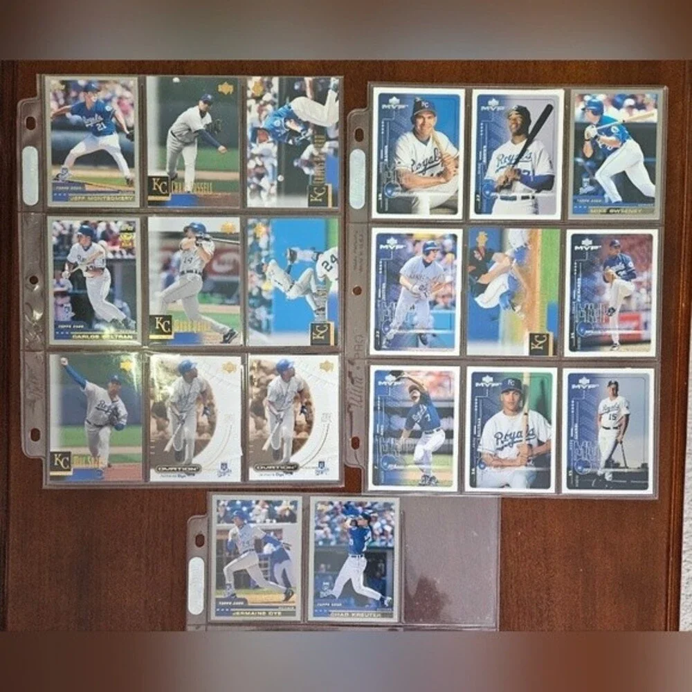 MLB Kansas City Royals Card Collection
